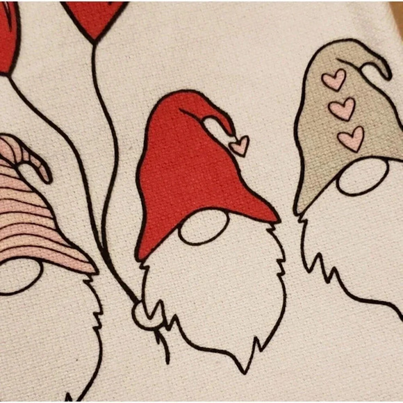 Target Valentine’s Day Love Hearts Gnome Pink Kitchen Towels - Picture 3 of 4